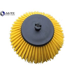 445*750mm Disc Poly Bristle Road Sweeper Rotary Street Road Sweeper Brush Motor