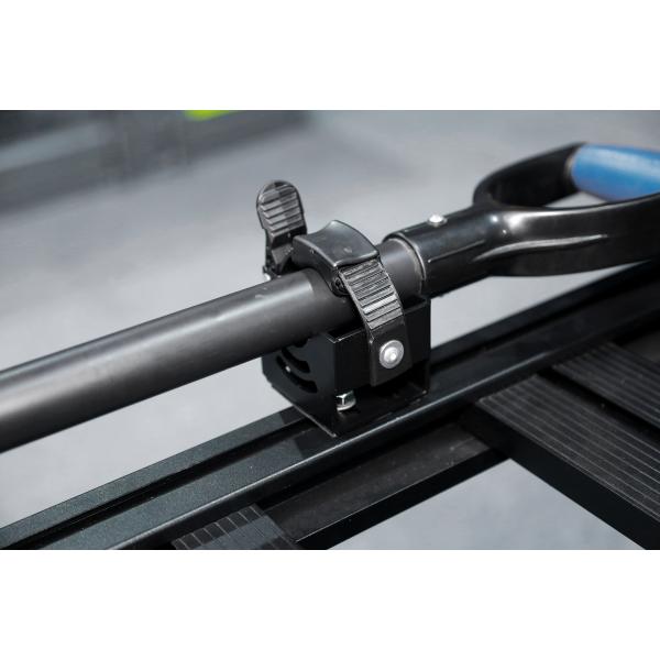 Alu Alloy Car Shovel Mount OEM Roof Rack Shovel And Jack Holder