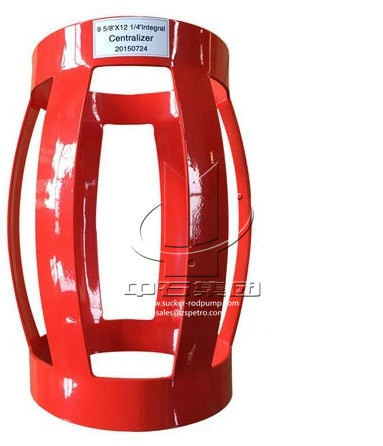 Slip On Seamless Bow Spring Centralizers Single Vane Oilfield Cementing