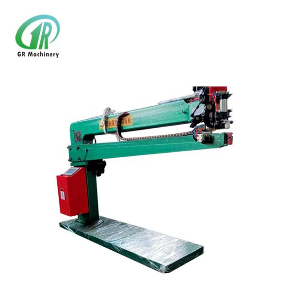 Buy Double Servo Chain Carton Box Stitching Machine Stainless Steel at wholesale prices