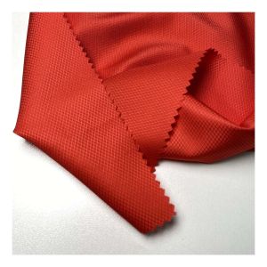 waterproof Diamond pongee fabric breathable and moisture-permeable coated fabric