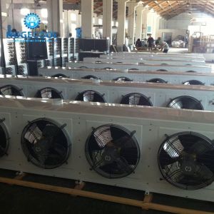 Indoor evaporator with dual discharge