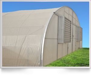 Buy PE Plastic Film Greenhouse With Cooling System For Agriculture at wholesale prices