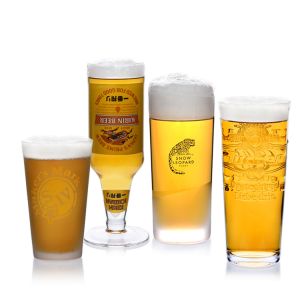 Promotional Water Glass Tumblers for Drinking Juice Cup Engraved Transparent