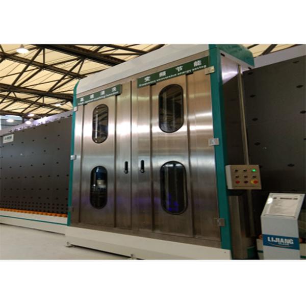 Buy Silencer System Vertical Glass Cleaning Machine , Low-E Glass Glass Dryer Machine at wholesale prices