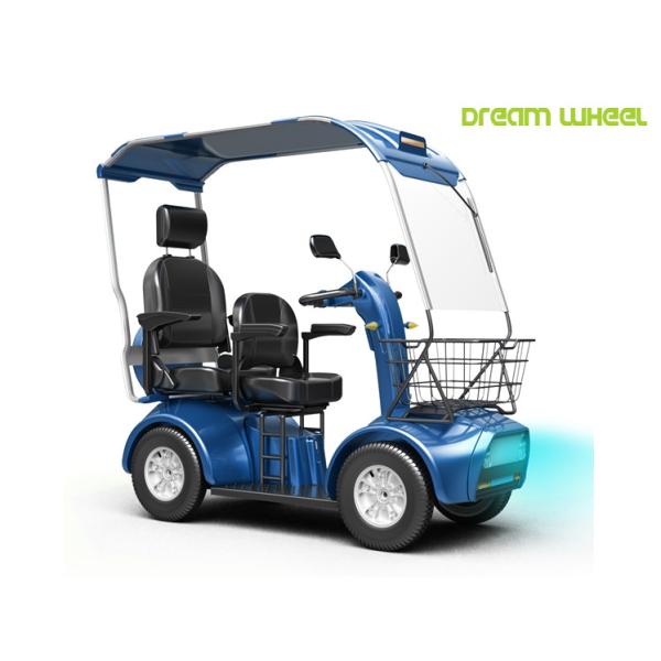 Buy 130kg 4 Wheel 2 Seater Electric Mobility Scooter 48V 20Ah at wholesale prices