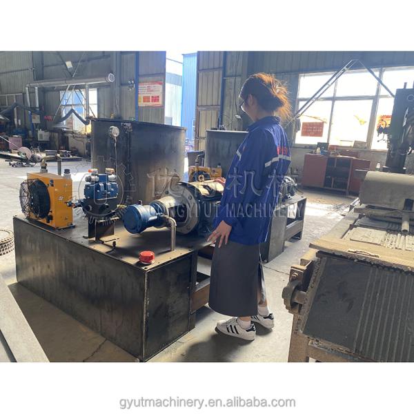 250-300kg/h Capacity Hot Press Hydraulic Rice Husk Briquette Paper Brick Making Machine