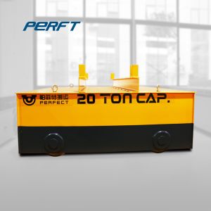 Customized Battery Power 20t Rail Transfer Cart For Handling Train Bogies