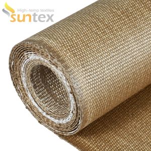 Vermiculite Coated Fiberglass Fabric High Strength High-temperature Resistance