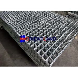 Geo Textile Lined Welded Mesh Barrier Coated To ASTM A 856 Conform To BS EN