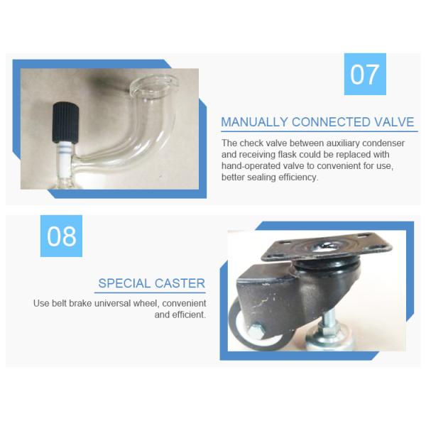 Electric 1200*600*1900mm R 1020A Lanphan Rotovap