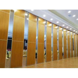 Quality Customized Acoustic Folding Partition Walls , 500mm Panel Width for sale