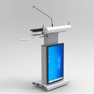 32 Inch 4k Smart Digital Multimedia Podium And Lectern For Universities