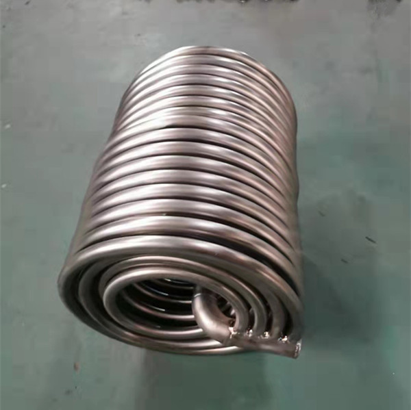 Buy Customized Titanium Tube Coil For Heat Exchanger Water Treatment at wholesale prices