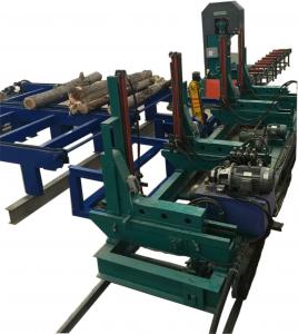 China heavy duty vertical band sawmill with CNC carriage automatic LARGE wood cutting machine on sale