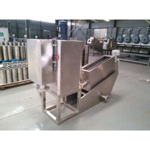 Automatic Stainless Steel Volute Filter Press / Spare Part Screw Press 25 - 75KW
