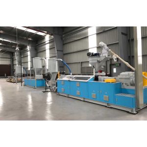 High Output Wood Plastic WPC Decking Profile Co Extrusion Machine