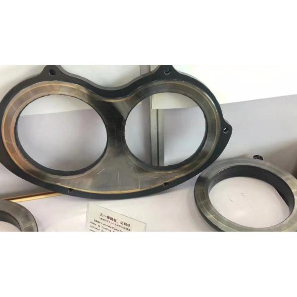 Buy 200mm Zoomlion Concrete Pump Parts SCWHING SPL2000 Glass wear Plates at wholesale prices