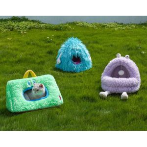 Cat Fluffy Bed With Removable Washable Cushioned Pillow