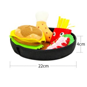 Upgrade Your Pet's Playtime with 2022 Dog Breakfast Toy Interactive Plush Hide