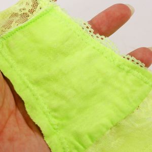 Stock transparent lace jockey ladies underwear