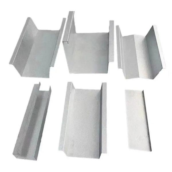 Buy Silvery Fire Resistance Water Channel For Solar Mounting Anodized at wholesale prices