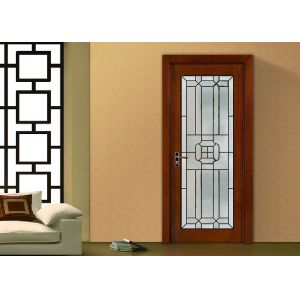 China Fireproof Bevel Clear Sliding French Patio Doors , Safety French Glass Sliding Patio Doors on sale