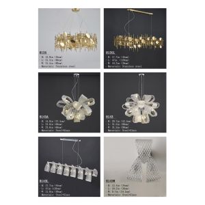 Vintage LED Ceiling Light with Customizable Dimensions