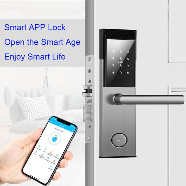 Ss Apartment Smart Door Lock PMS Smart House Lock TT Lock APP Control