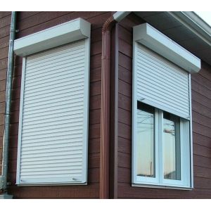 Move up Automatic Aluminum Shutter Blade Roller Windows Garden doors