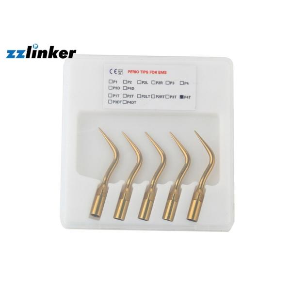Home Dental Ultrasonic Scaler , Ultrasonic Tips Dental Hygiene Gold Plated