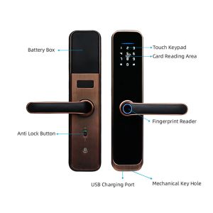 Alluminum Alloy Smart Door Locks