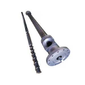 Injection Extrusion Screw Barrel Set Professional For Granulation Extruder