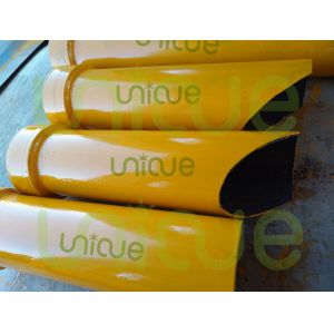 Thickness 3mm Concrete Tremie Pipe With Female Male Joint