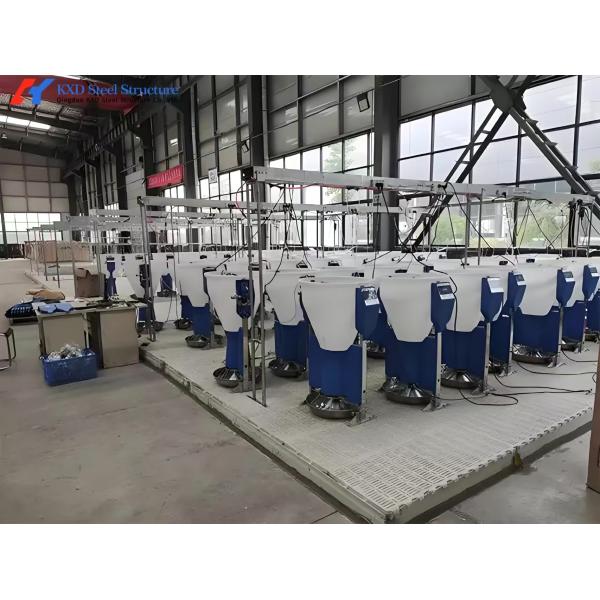 Buy Steel Pig Farm Shed Piggery Equipment Feeding Accessories Customized at wholesale prices