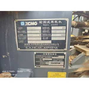 2021 Model Second Hand Wheel Loader XCMG Wheel Loader LW550FV