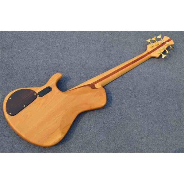 Custom Shop ELM Body Maple Fingerboard Bass Guitar China 6 String Bass Guitar Fingerboard Free shipping