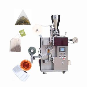 China Automatic Triangle Pyramid Tea Bag Packing Machine 40bags/Min on sale