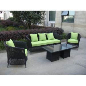 rattan sofa set