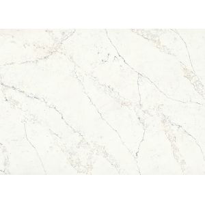 Artificial Polished White 3200*1600MM Calacatta Quartz Stone