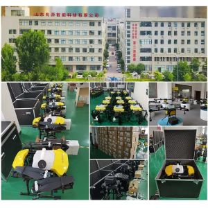 8 Nozzles Farming Drone Sprayer Smart Batteries Series Spray Pump Drone