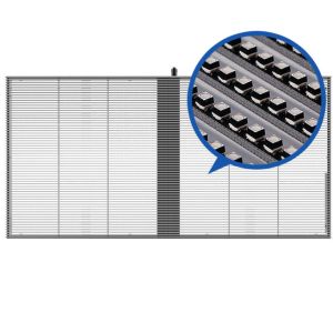 Full Color Indoor Transparent LED Screen P3.91-P7.82 Quick Installation