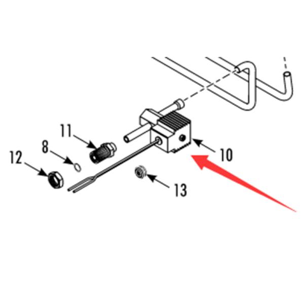Model 613192 12V 613387 24V Original Defrost Solenoid Valve Thermo King RV200
