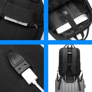 Wholesale backpack custom logo waterproof business Laptop Bag schoolbag Backpack