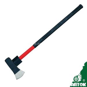 Quality 3000g Heavy Duty Plastic-coating Handle Axe with 900mm Overall Length for sale
