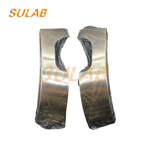 China  Escalator Spare Parts Stainless Steel Handrail Inlet Cover Plate on sale
