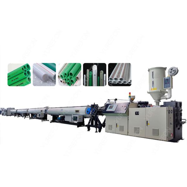 Buy PPR Plastic Pipe Extrusion Line , Automatic Cold / Hot Water Pipes Production Line at wholesale prices