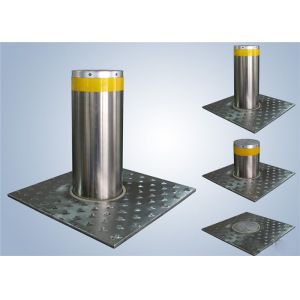 Driveways Security Automatic Rising Bollards With OMRON PLC Control