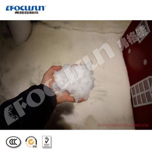1000kg Ice Storage Capacity Artificial Snow Making Machine Design Real Snow