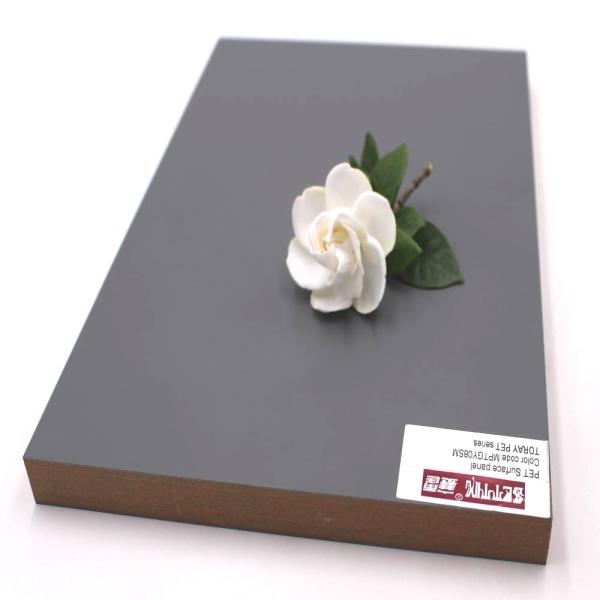 Buy 730kgs/cbm 1220×3050MM UV E0 Matte PET Laminated MDF Panels at wholesale prices